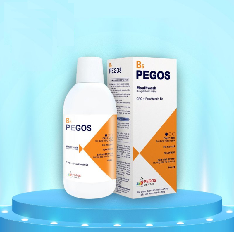 Nước súc miệng PEGOS B5