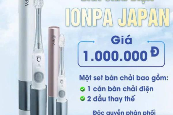 Bàn chải điện IONPA Japan