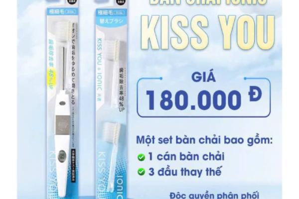 bàn chải IONIC KISS YOU